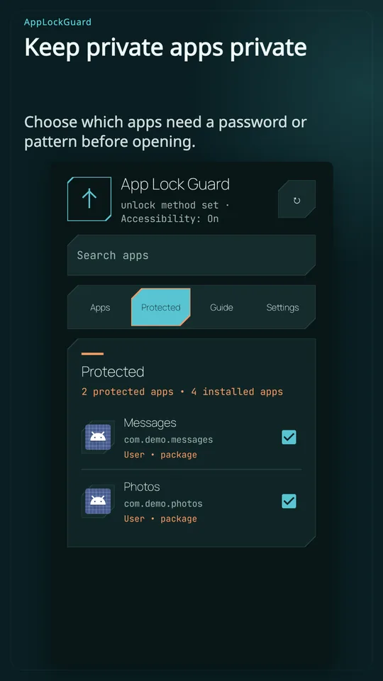 AppLockGuard: App Lock screenshot 1