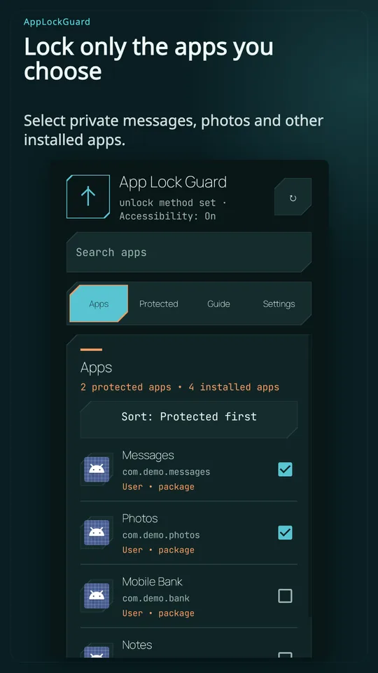 AppLockGuard: App Lock screenshot 3
