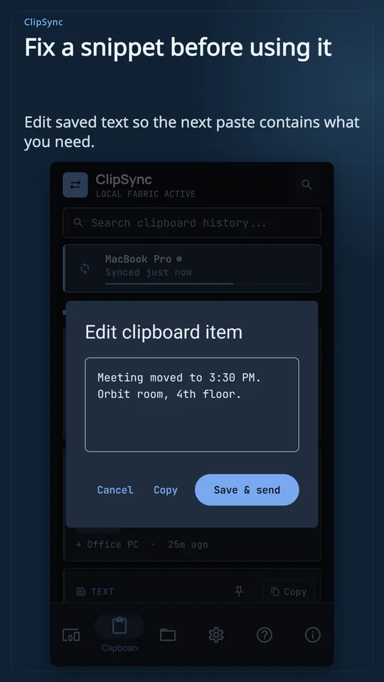 ClipSync screenshot 3