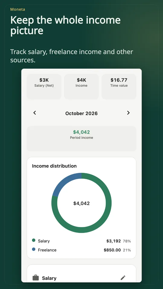 Moneta: Expense Tracker screenshot 3