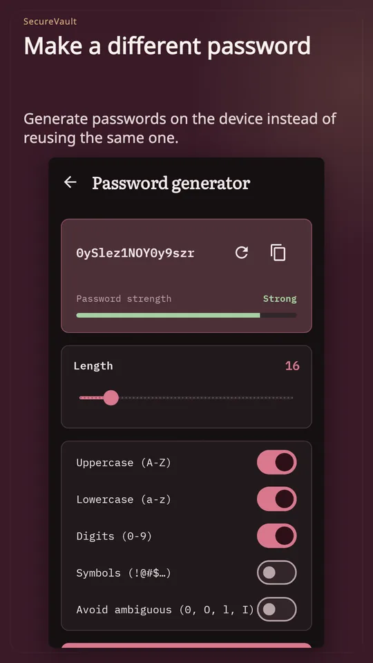 SecureVault: Password Manager screenshot 3